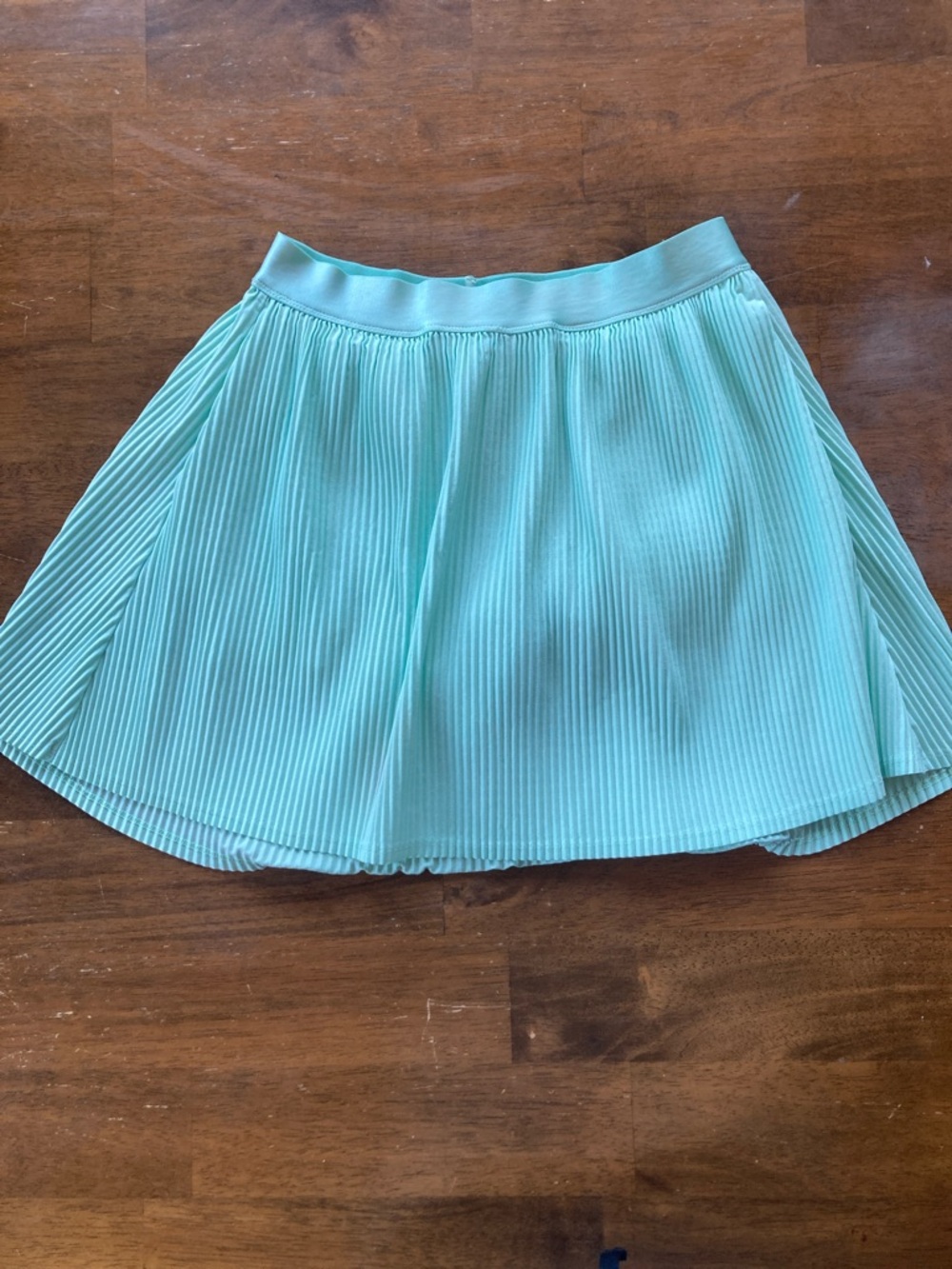all in motion Mint Pleated Circle Skirt